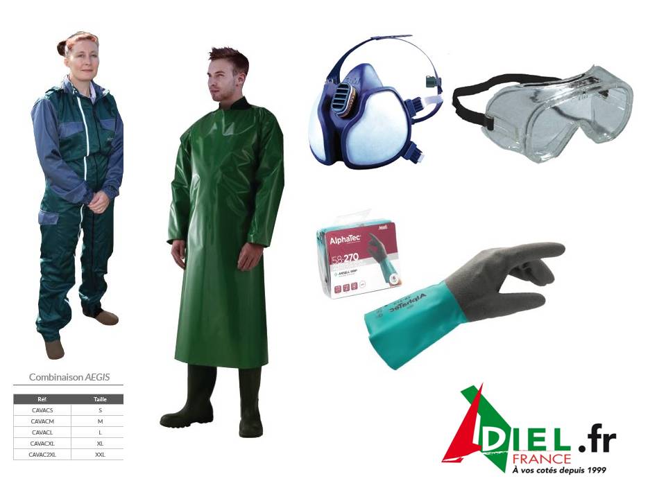 PROTECTION INDIVIDUELLE kit CONFORT
